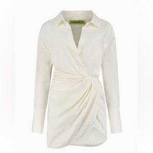 Gauge81 Ivory Draped Dress